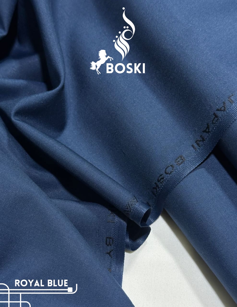 ROYAL BLUE BOSKI (wash & wear)