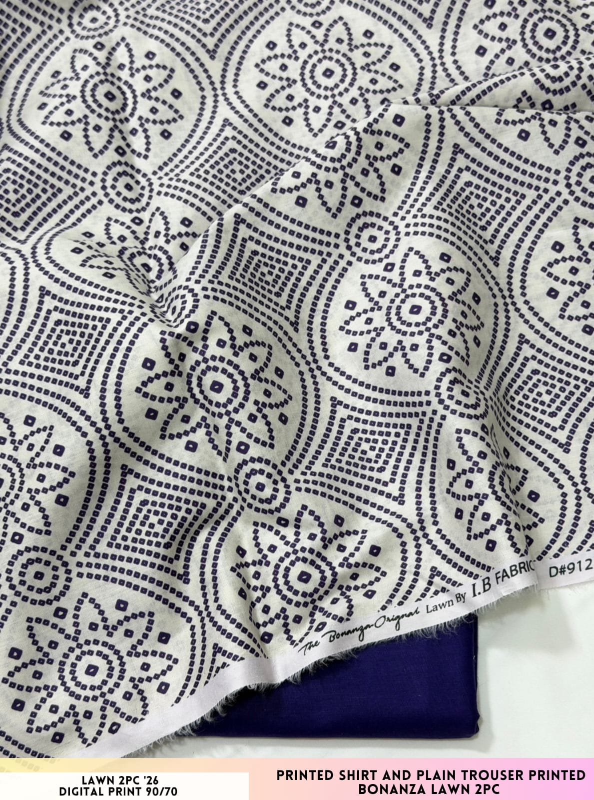 Bonanza Satrangi Lawn 2pc