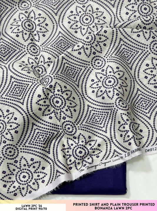 Bonanza Satrangi Lawn 2pc