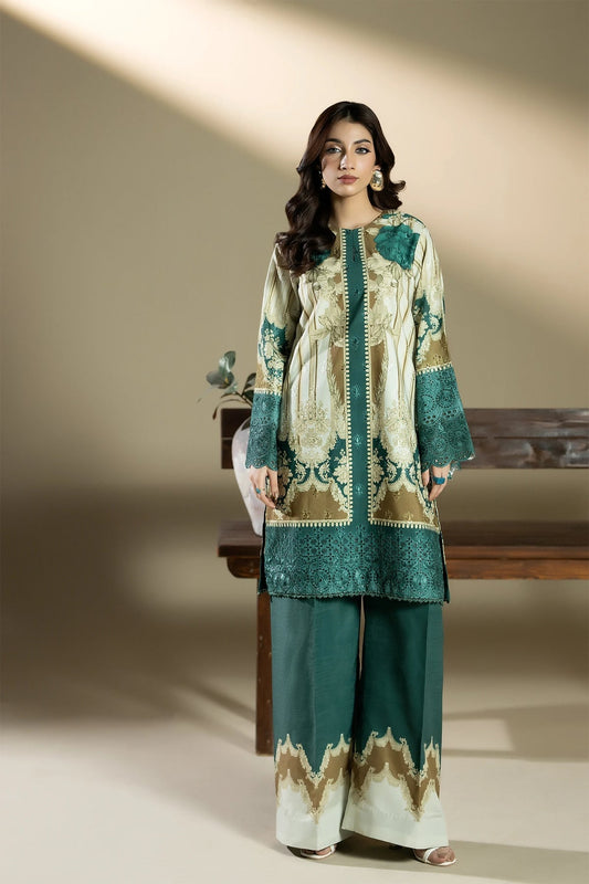 Gul Ahmed YOLO Digital Printed Co-Ords Set (Shirt & Trouser)
