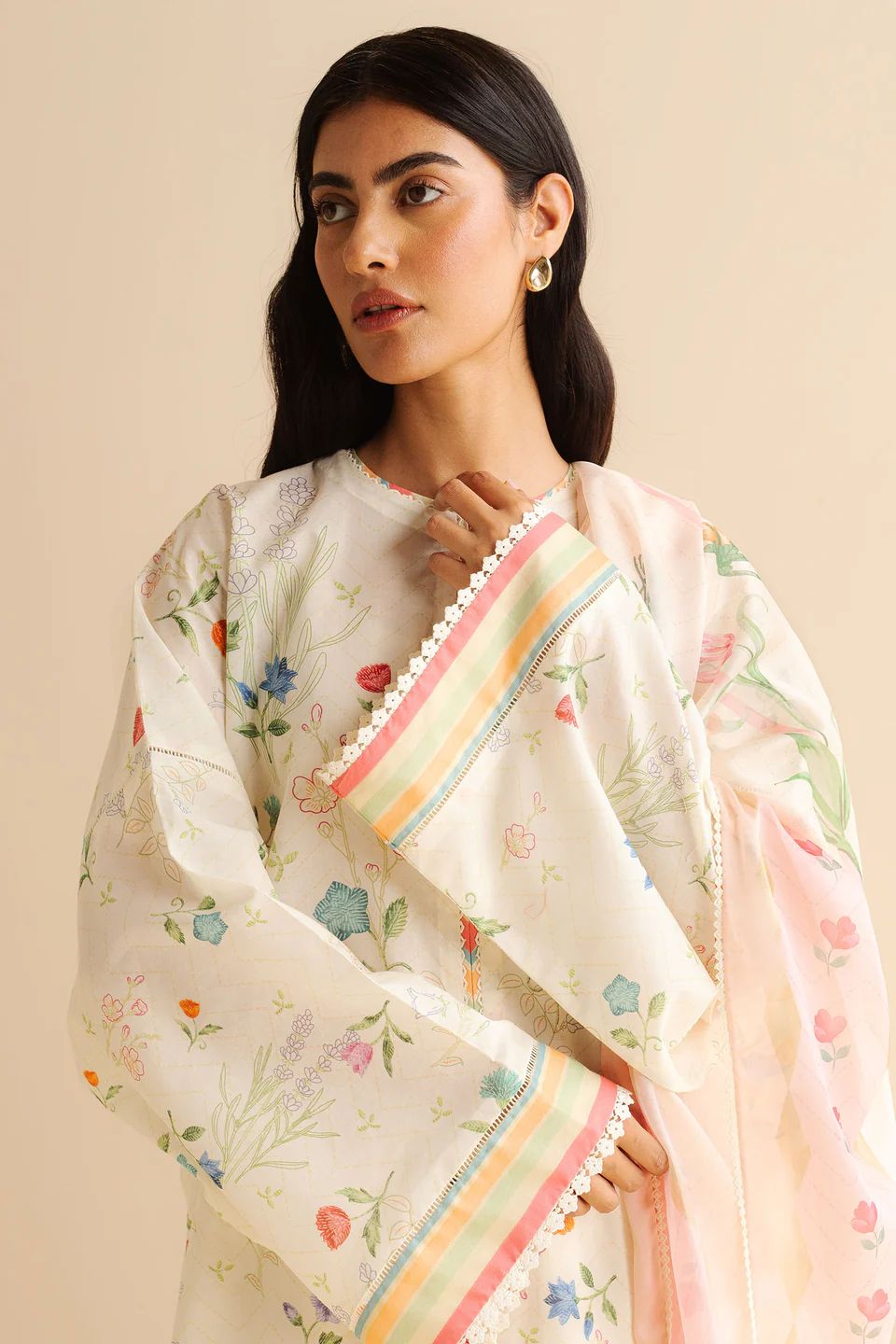 Coco by Zara Shahjahan – 3 Piece Printed Lawn Suit (Vol. 3)