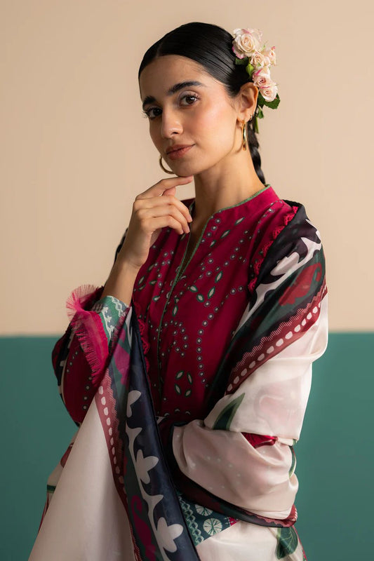 Coco by Zara Shahjahan – 3 Piece Printed Lawn Suit (Vol. 3)