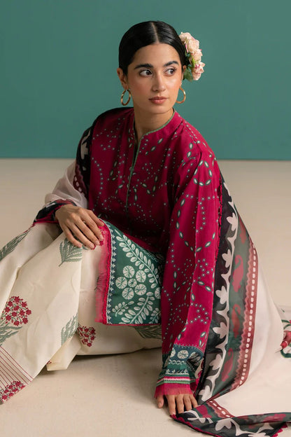 Coco by Zara Shahjahan – 3 Piece Printed Lawn Suit (Vol. 3)