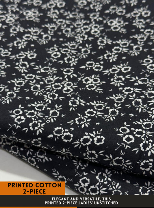 2PC Cotton Floral Print