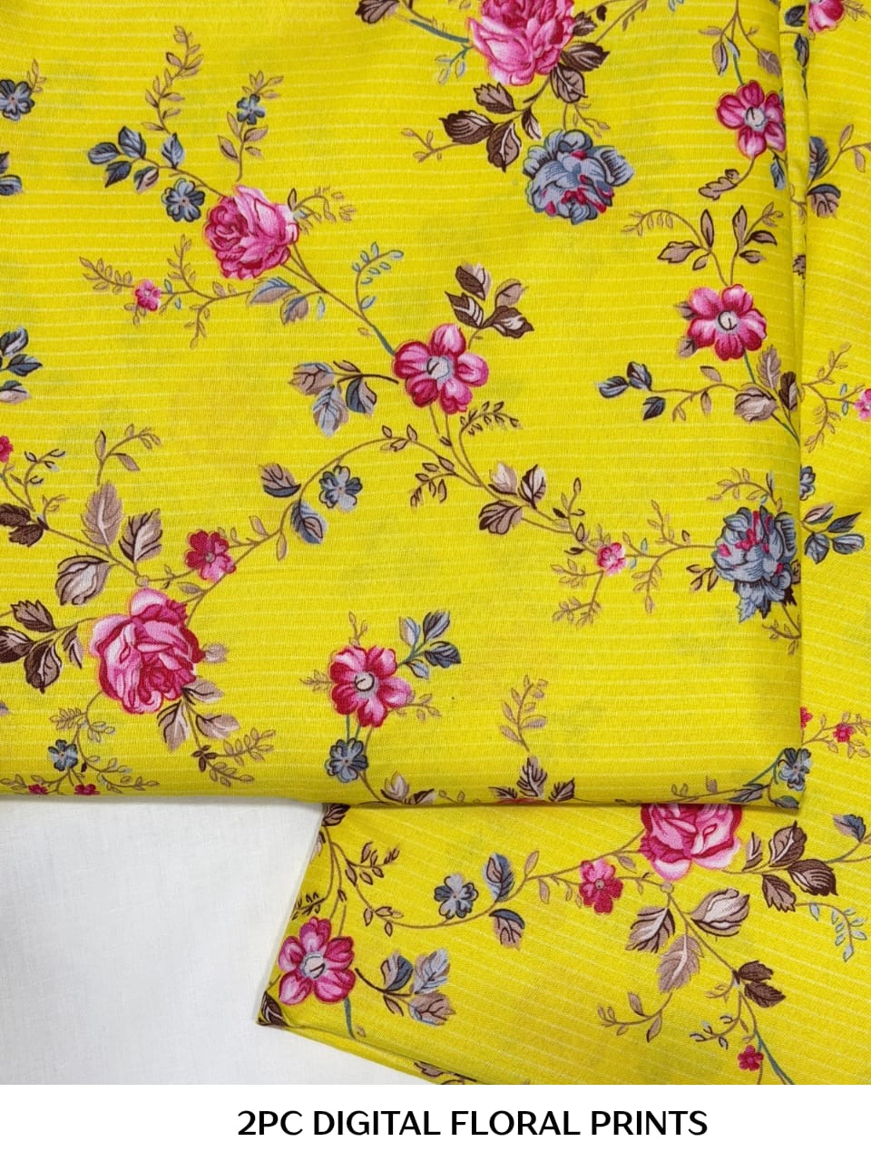 2PC Cotton Floral Print