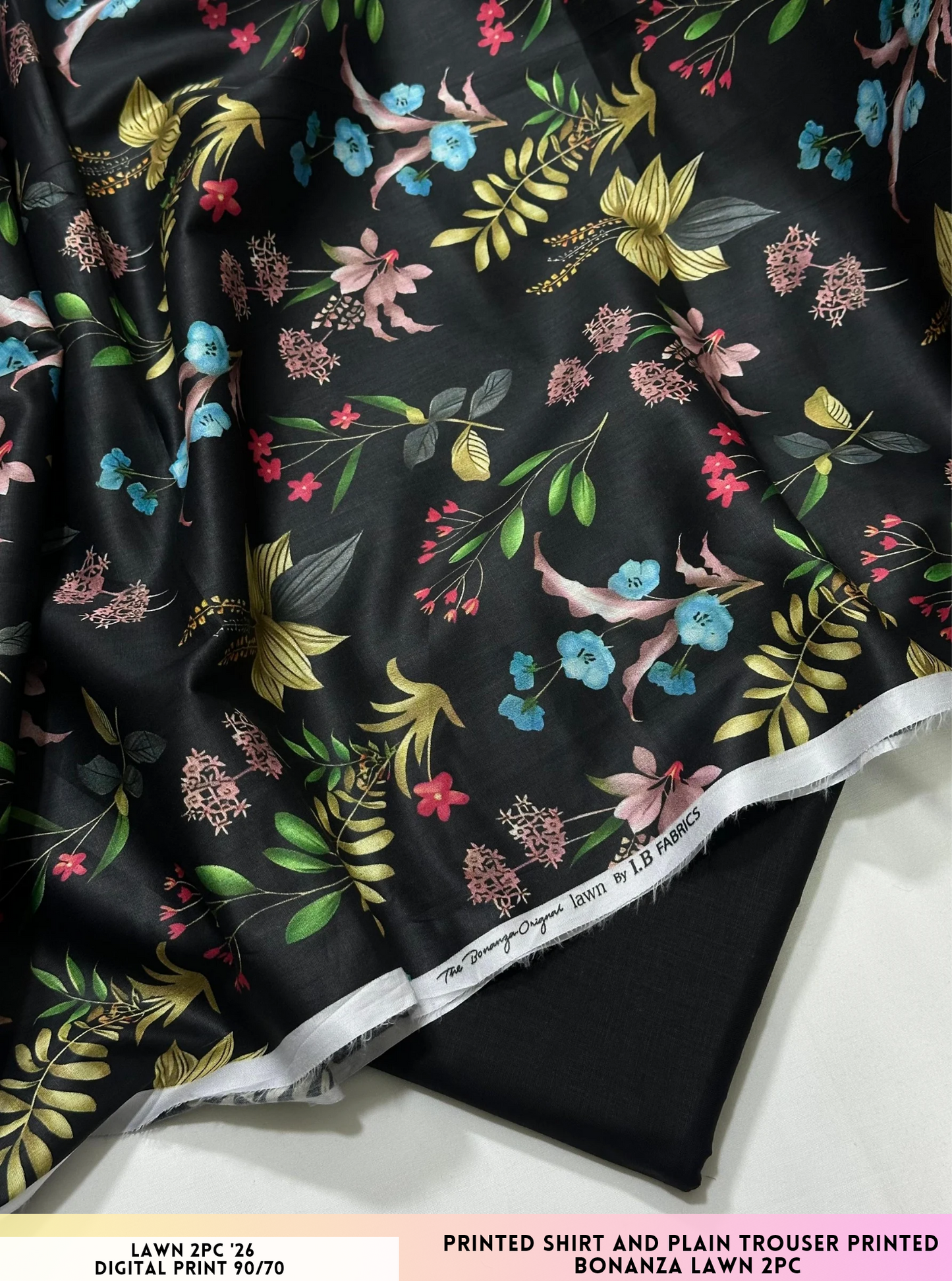 Bonanza Satrangi Lawn 2pc
