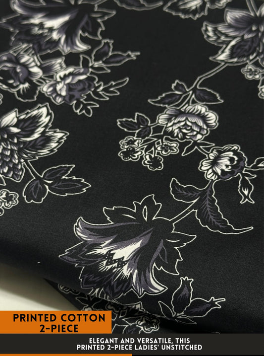 2PC Cotton Floral Print