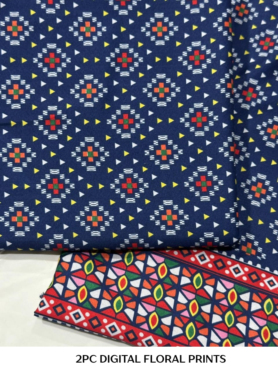 2PC Cotton Floral Print